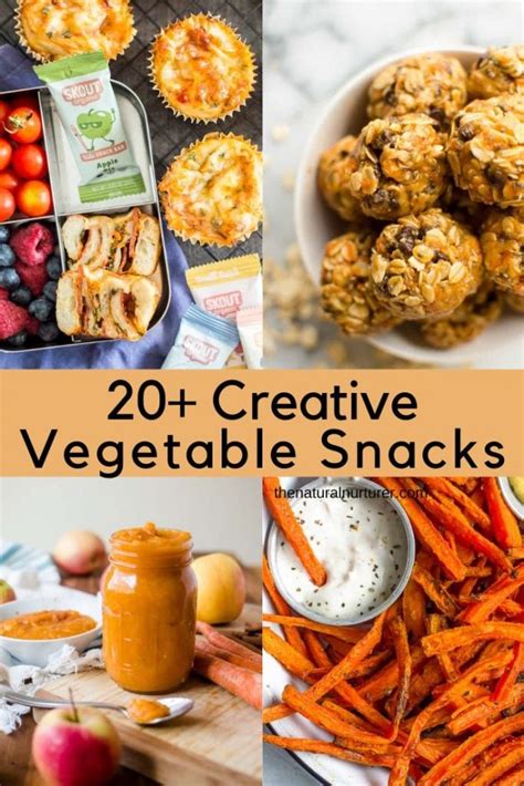 20+ Creative Vegetable Snacks - The Natural Nurturer