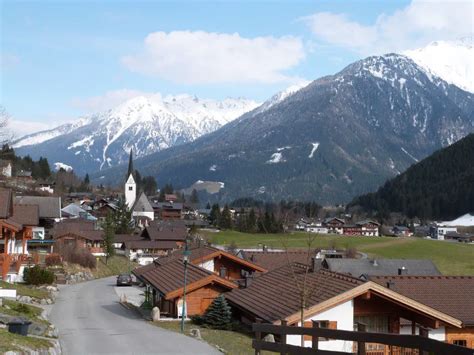 Snow-capped mountains of Austria