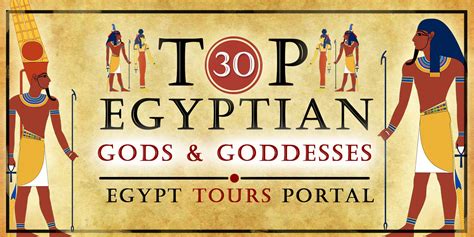 Top 100 Ancient Egyptian Gods And Goddesses "Names & Facts" - Ancient ...