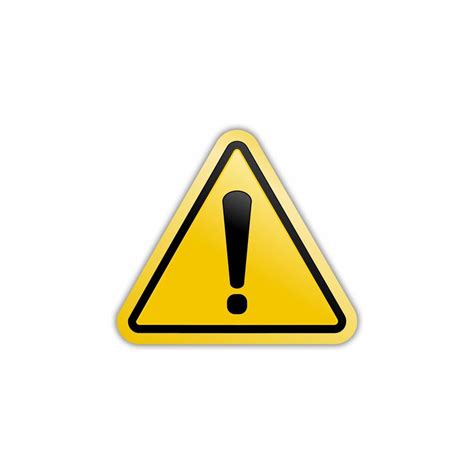 Yellow Warning Dangerous attention icon vector, danger symbol, filled ...