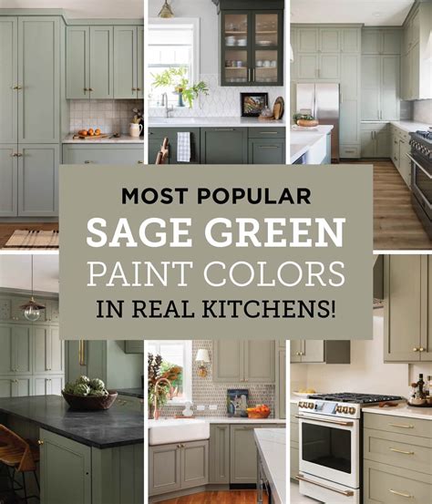 Sage Green Kitchen Cabinets | Besto Blog