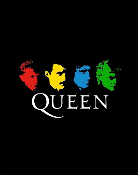 Queen Band Poster Queen Band Art Queen Rock Band Queen the Band Rock ...