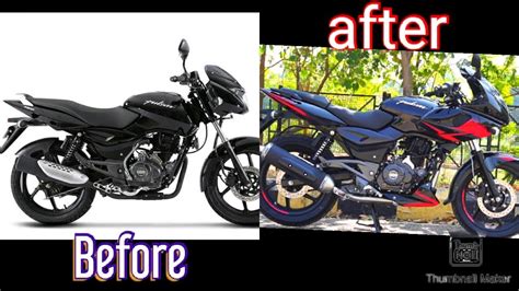 old pulsar 125,150 to 220 modified completely | Pulsar 125 | pulsar ...