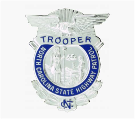 North Carolina State Highway Patrol Badge, HD Png Download - kindpng