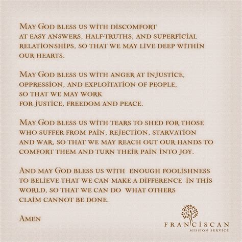 a franciscan benediction - Google Search | Benediction prayer ...