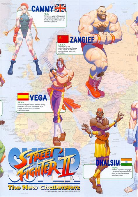 The Arcade Flyer Archive - Video Game Flyers: Super Street Fighter II ...