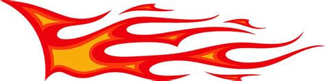 3c_flames_13 Three Color Flames Decal Stickers Customized Online