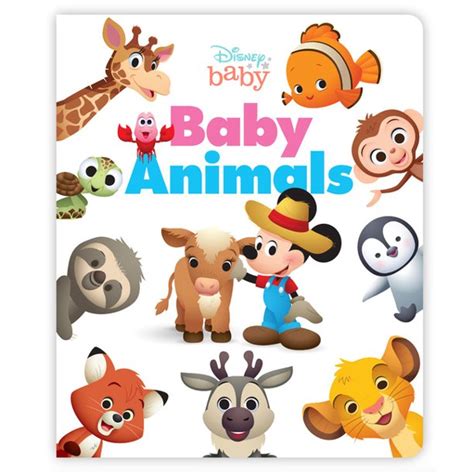 Disney Baby Animals (Board book) - Walmart.com - Walmart.com