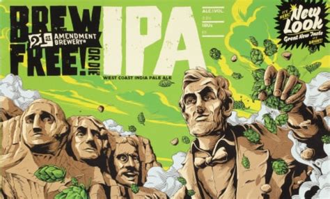 21st Amendment Brewery Brew Free! or Die IPA, 6 bottles / 12 fl oz - QFC