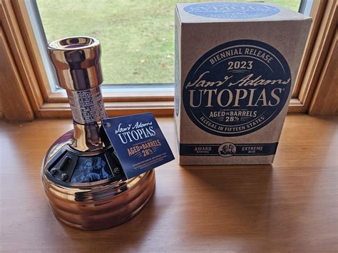 Sam Adams Utopias (2023) bottle #7055 : r/beerporn