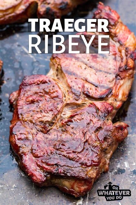 Traeger Ribeye - Easy Pellet Grill Smoked Ribeye Recipe