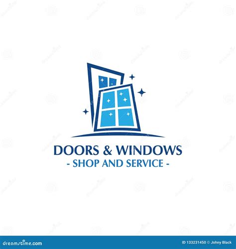 Doors, Windows Silhouette Set Vector Illustration | CartoonDealer.com ...