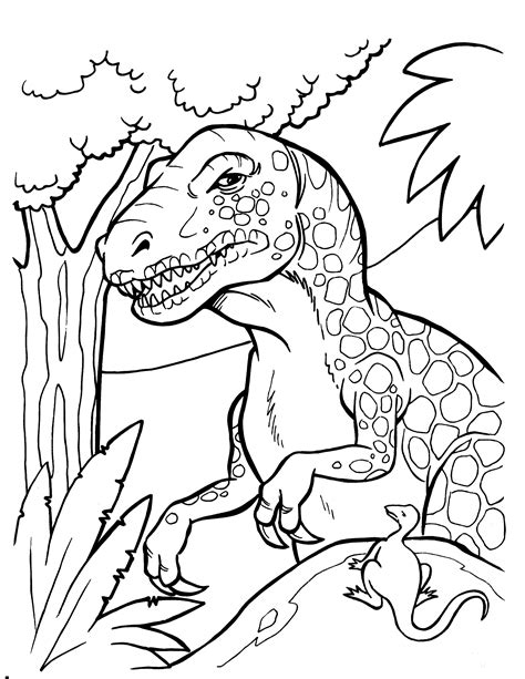 Dinosaur coloring pages to download and print for free