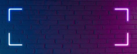 Twitch Profile Banner Neon Brick Background, Cyberpunk Twitch ...