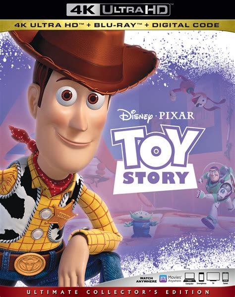 Toy Story [Includes Digital Copy] [4K Ultra HD Blu-ray/Blu-ray] [1995 ...