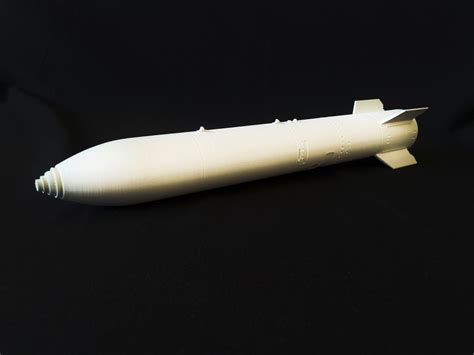 B83 Nuclear Bomb 1:12 Scale Model 300mm Replica Nuke Atom Atomic 3D ...