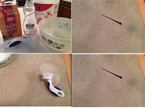 How to remove really old carpet stains with baking soda and vinegar ...