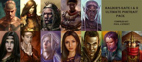 Ultimate Portrait Pack - Baldur's Gate I & II addon - ModDB