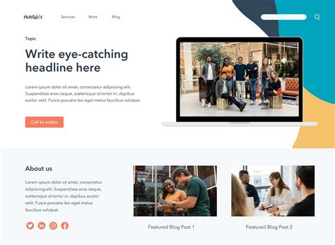 20 Free Professionally Designed Landing Page Templates