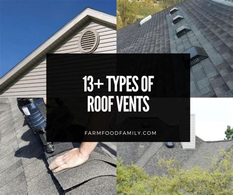 13+ Different Types Of Roof Vents With Pictures (Pros and Cons)