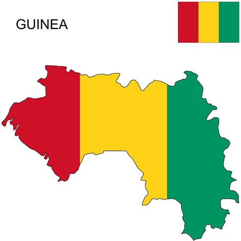 Guinea Flag Map and Meaning | Mappr