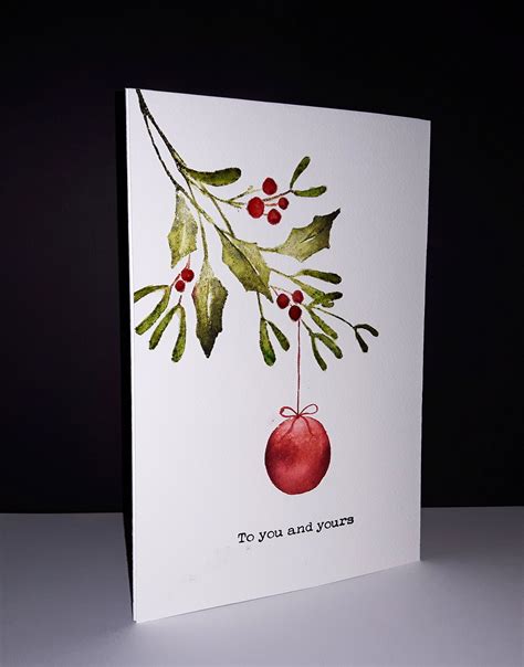 Ideas For Christmas Cards To Paint – View Painting