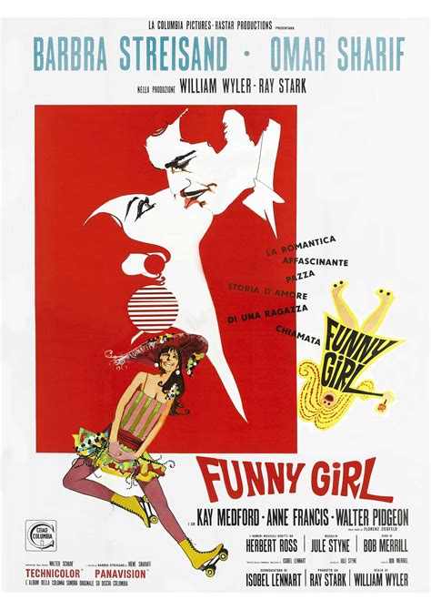 Funny Girl 1968 Poster Biographical Musical Comedy-drama - Etsy