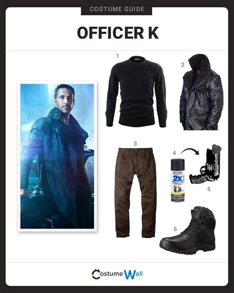 Dress Like Officer K Costume | Halloween and Cosplay Guides