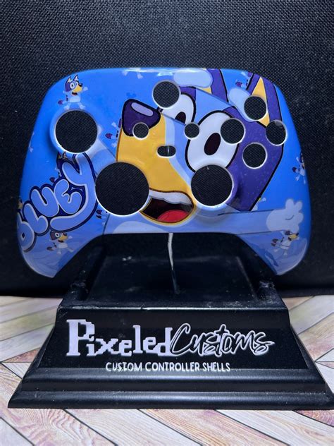 Bluey Custom Controller Shell for Xbox S/X Front Housing Faceplate ...