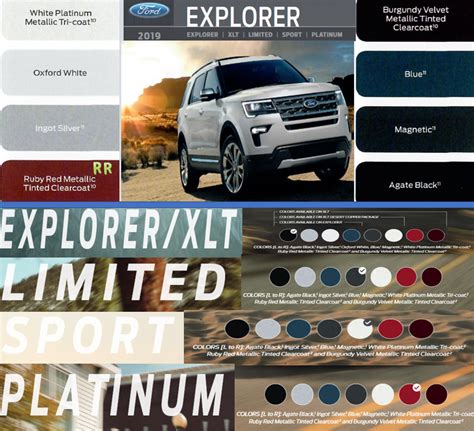 2019 Ford Explorer Paint Colors | Psoriasisguru.com