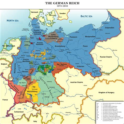 The German Empire of 1871–1918 [2362x2362] : r/MapPorn