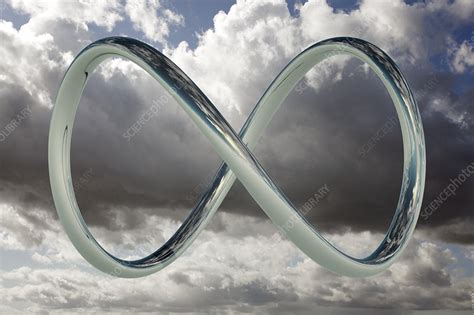 Infinity loop, artwork - Stock Image - C021/5505 - Science Photo Library