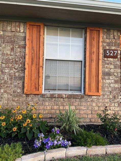 Handmade Rustic Cedar Shutters | Etsy