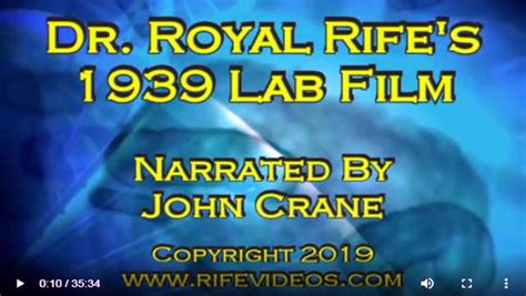 www.RifeVideos.com,The Royal Rife Story, Royal Rife-In His Own Words