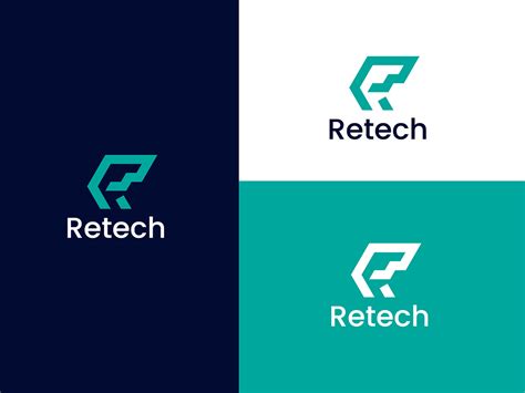 Retech Logo | Letter R and technology logo by Rebeka Sultana on Dribbble