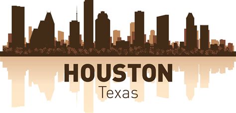 Houston Skyline Silhouette Vector at vanlucianoblog Blog