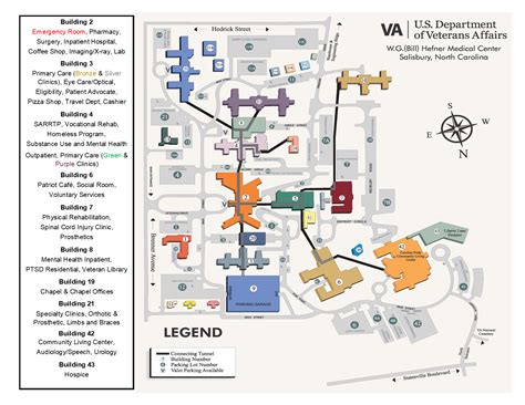 Salisbury Campus Map