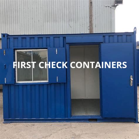 High Quality Office Containers | First Check Containers