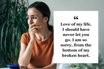 35 Sorry Love Quotes to Make a Heartfelt Apology | LoveToKnow