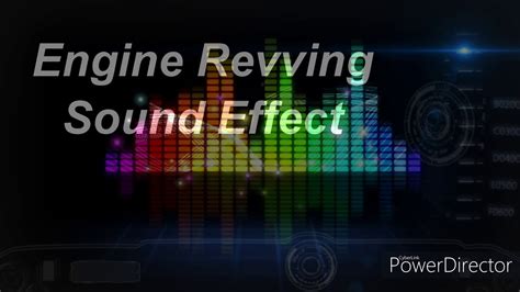 Engine Revving Sound Effect - YouTube