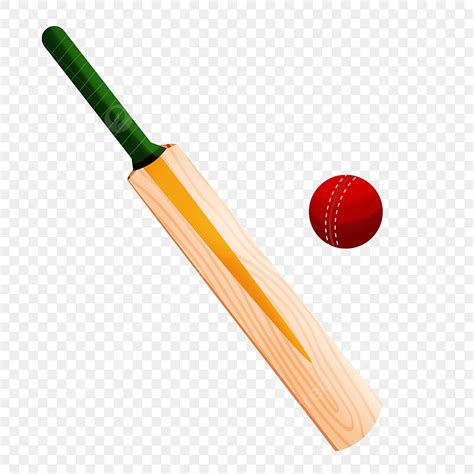 Cricket Batting Clipart Transparent PNG Hd, Cricket Bat Clipart Ball ...