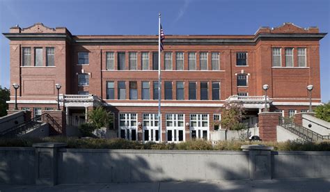 File:Moscow High School Building (now the 1912 Center), Moscow, Idaho ...