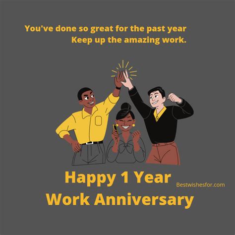 Happy work anniversary images with quotes messages wishes – Artofit