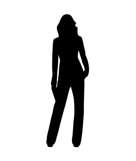 Female Silhouette Pictures - Silhouette Body Female Woman Clipart ...