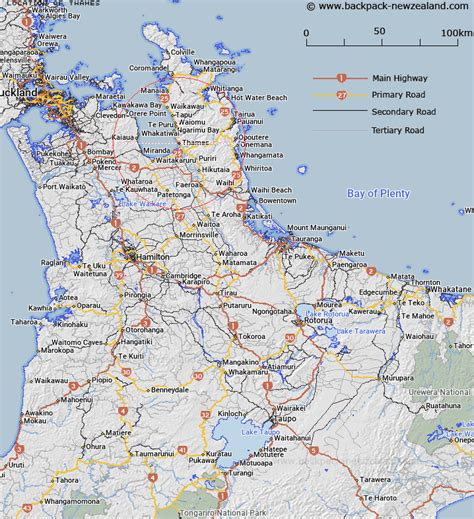 Where is Thames? Map - New Zealand Maps