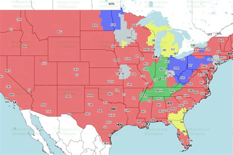 NFL TV Schedule and Broadcast Map: Week 11 | FOX Sports