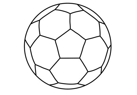 Easy How To Draw A Soccer Ball Tutorial And Soccer Ball, 53% OFF