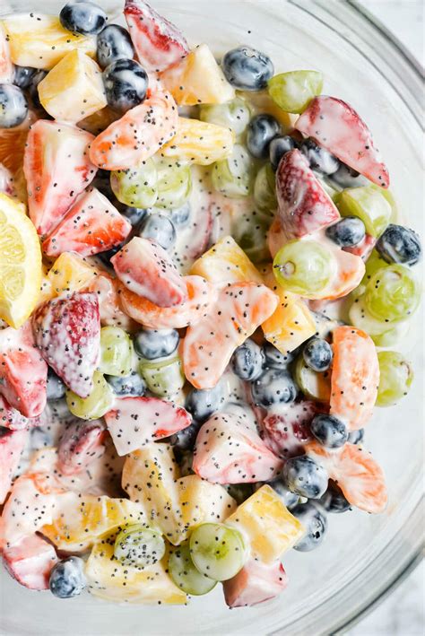 Yogurt Fruit Salad - Fed & Fit