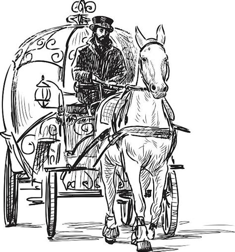 Horse Carriage Clip Art Illustrations, Royalty-Free Vector Graphics ...