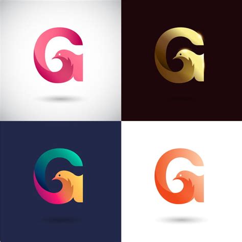 Creative G Logo Vector PNG Images, Creative Letter G Logo Design With ...